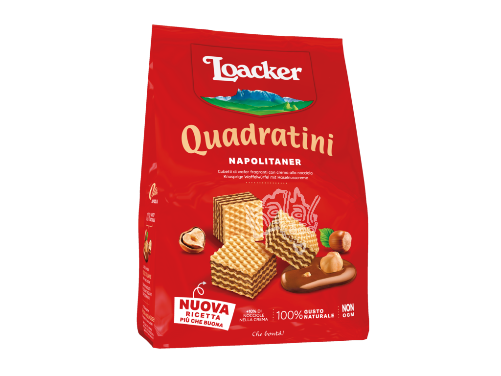 Loacker, Quadratini Napolitaner Halal Certified